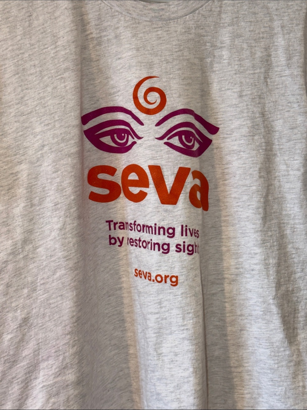 Seva Foundation transforming lives by restoring sight a good cause Tee